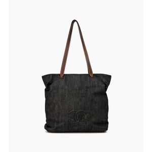 CHANEL Denim Big CC Shopper Bag A-A19729
